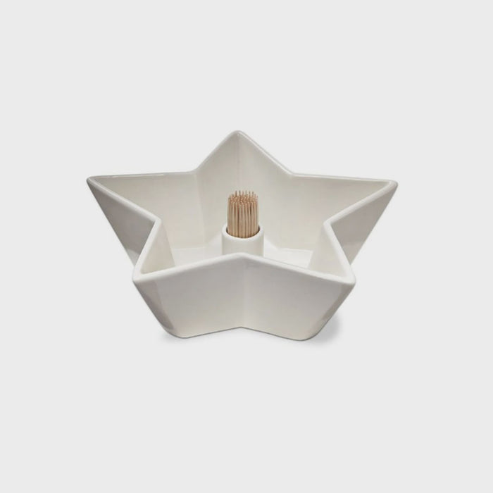 Star Bowl w/ Toothpick Holder
