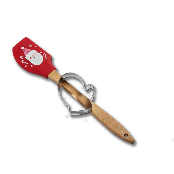 Cookie Cutter Spatula Set - Red Multi