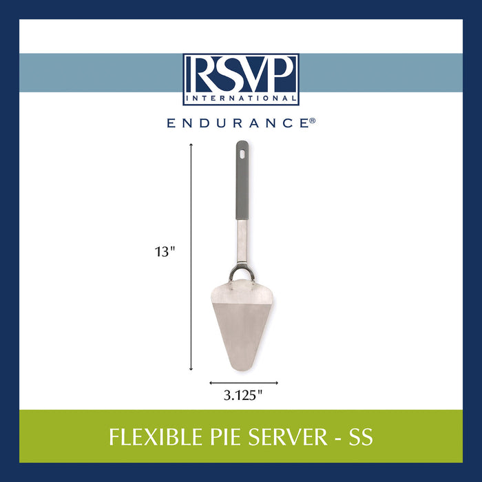 Flexible Steel Pie Server action