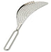 Crescent Strainer showing pierced design detail