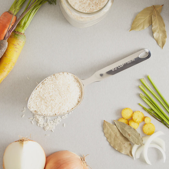 Oval Measuring Scoop - 1/2 Cup