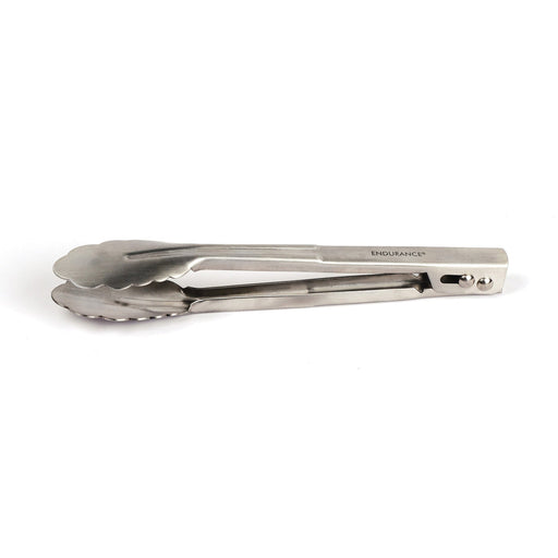 RSVP Endurance Mini 6 inch Locking Tongs, stainless steel