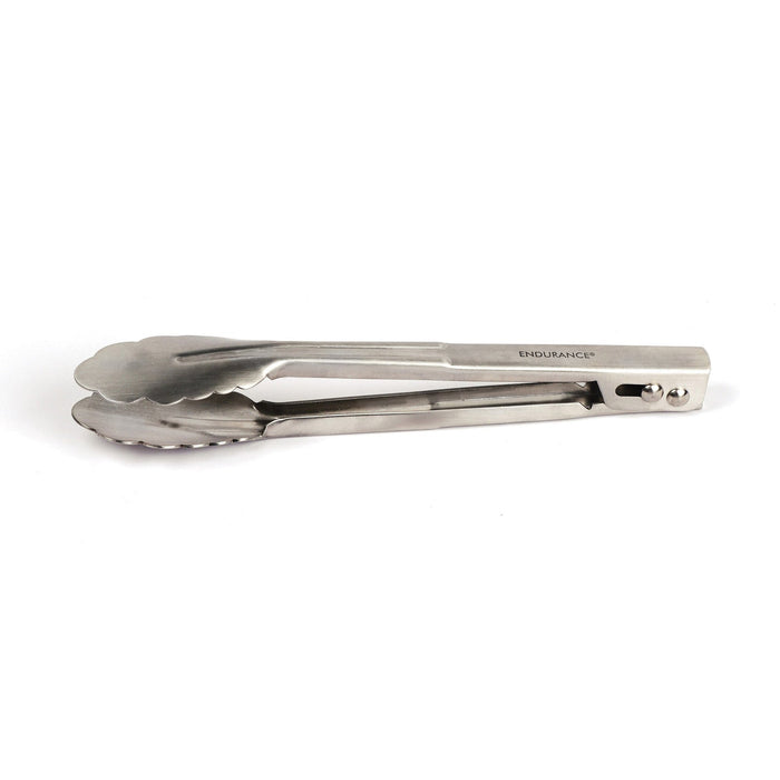 RSVP Endurance Mini 6 inch Locking Tongs, stainless steel