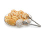 RSVP Mini Locking Tongs with food