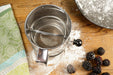 Sifter side angle showing crank mechanism
