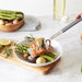 RSVP Endurance Flexible Spatula, Mini, in use