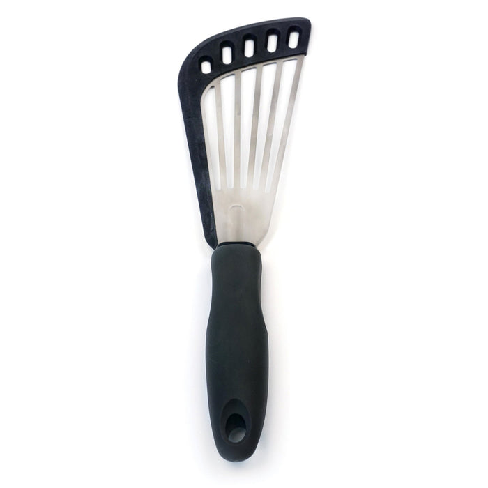 RSVP Silicone Fish Spatula, angled slotted design