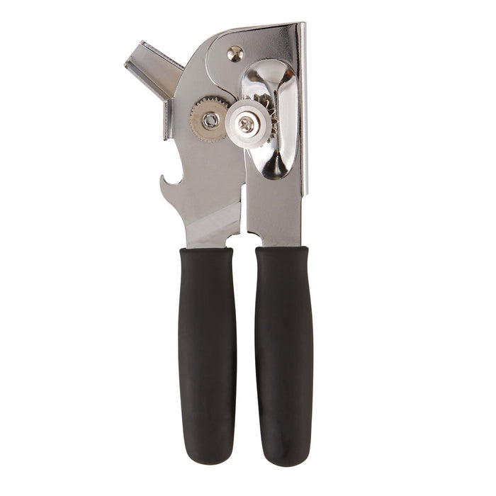 RSVP Endurance Can Opener with soft-touch black handles