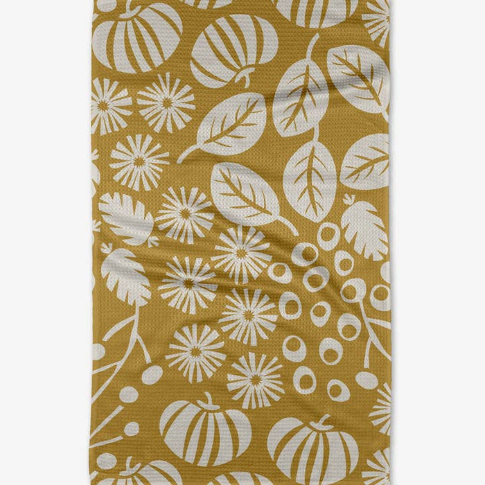 Geometry Tea Towel - Harvest Toss
