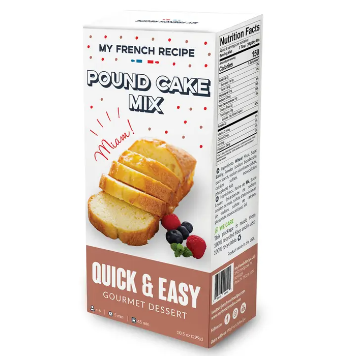 French Pound Cake Mix