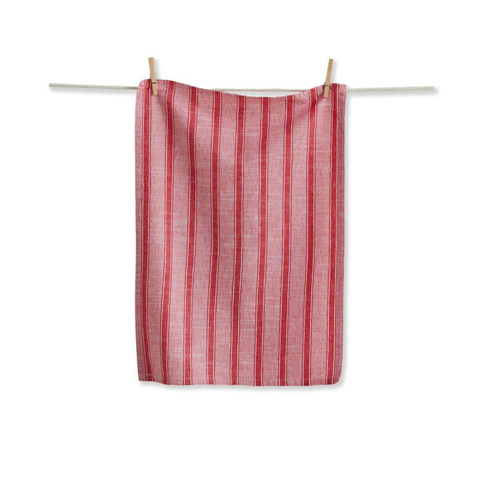 Red & White Stripe Dishtowel