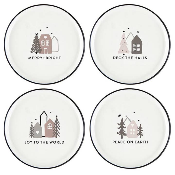 Merry + Bright Appetizer Plates