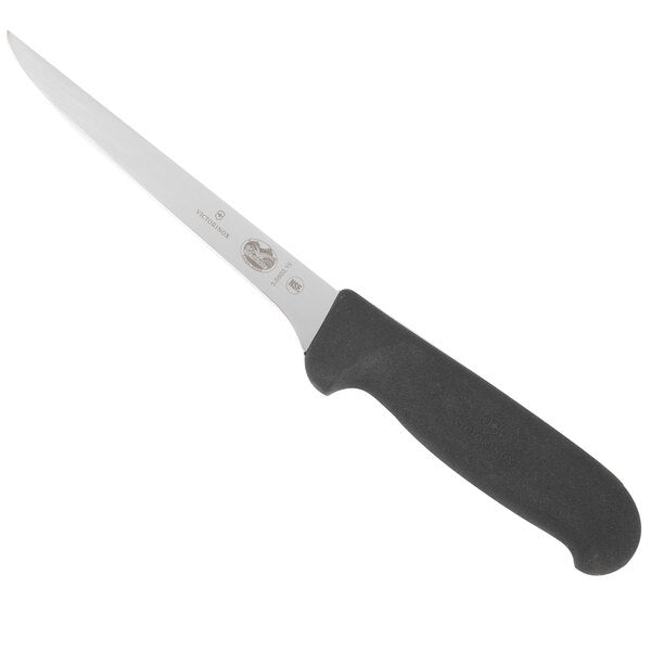 Fibrox 6" Boning Knife Stiff Narrow Blade