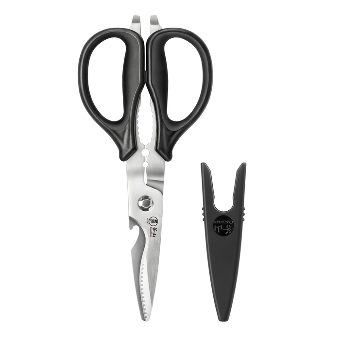 9-Inch Heavy Duty Utility Kitchen Shears with Blade Holder