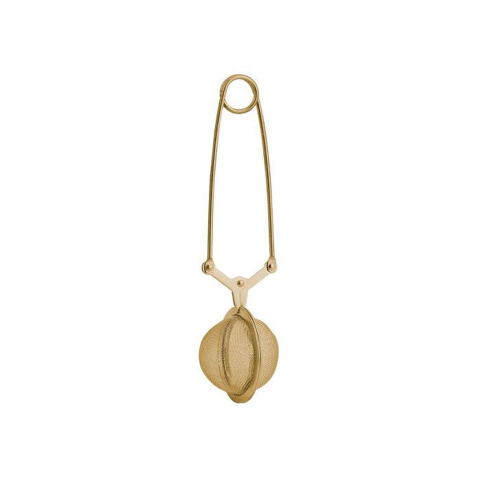 Gold Tea Ball Snap Infuser