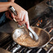 Made In Stainless Clad Frying Pan 10 inch in use