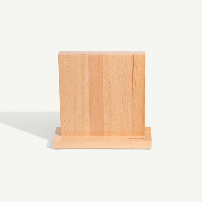 Made In Countertop Knife Block in Italian beechwood