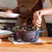 Made In Enameled Cast Iron Dutch Oven braising