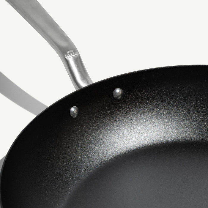 Made In Carbon Steel Fry Pan handle detail