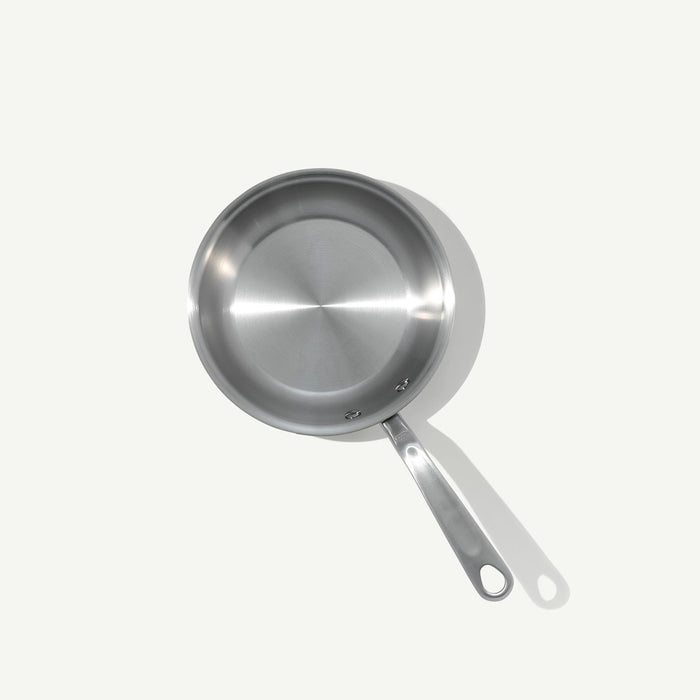 Made In Stainless Clad Frying Pan 8 inch angle