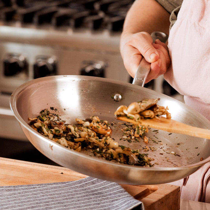 Made In Stainless Clad Frying Pan 12 inch lifestyle
