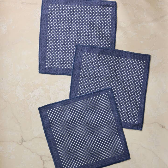 Valor Dishcloth Set {Navy}