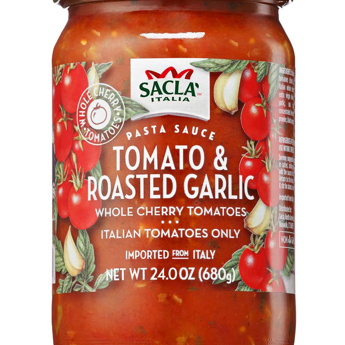 Sacla Italy Roasted Garlic Cherry Tomato Pasta Sauce