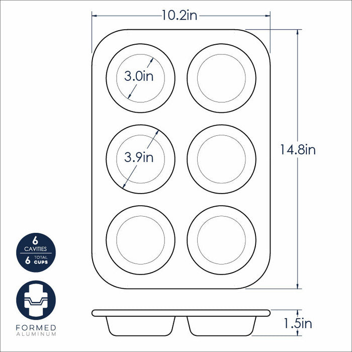 Naturals Jumbo Muffin Pan
