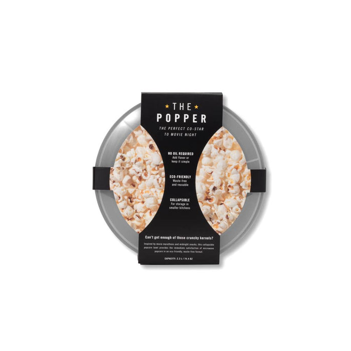 The Popper Grey - Silicone Popcorn Popper