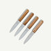 Made In Steak Knives 4-piece with Olive Wood handles
