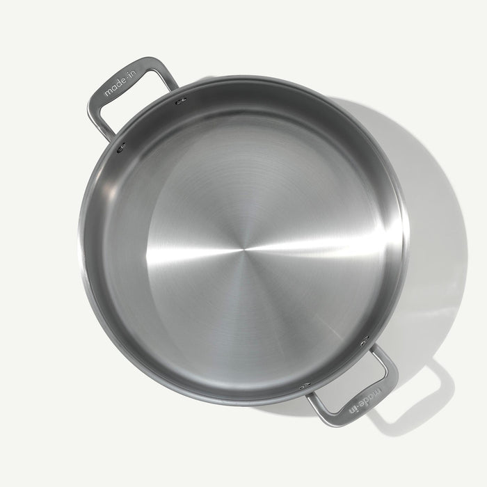 Made In Stainless Clad 10 Qt Rondeau lifestyle
