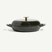 Made In Enameled Cast Iron 3.5 Qt Braiser in Willow Green