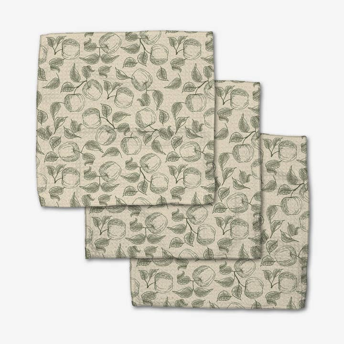 Gravenstein Apple Dishcloth Set