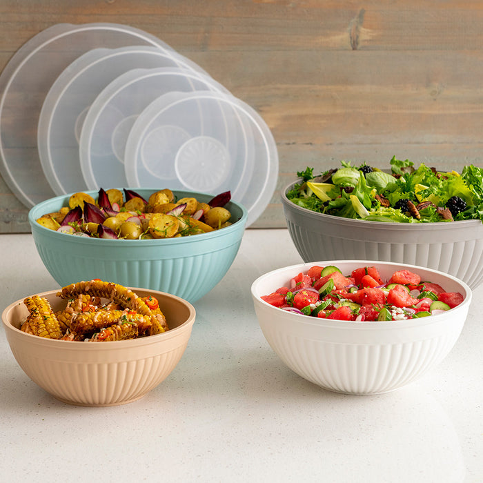 Covered Bowl Set|8 Piece