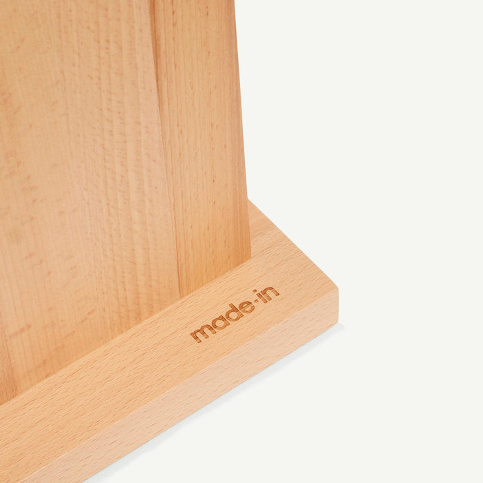 Made In Knife Block on the counter