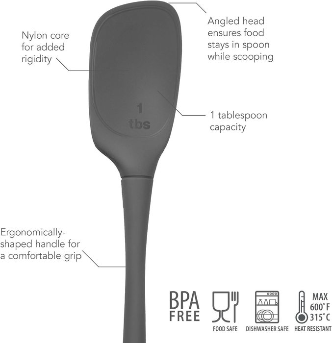 Flex-Core All Silicone Deep Spoon
