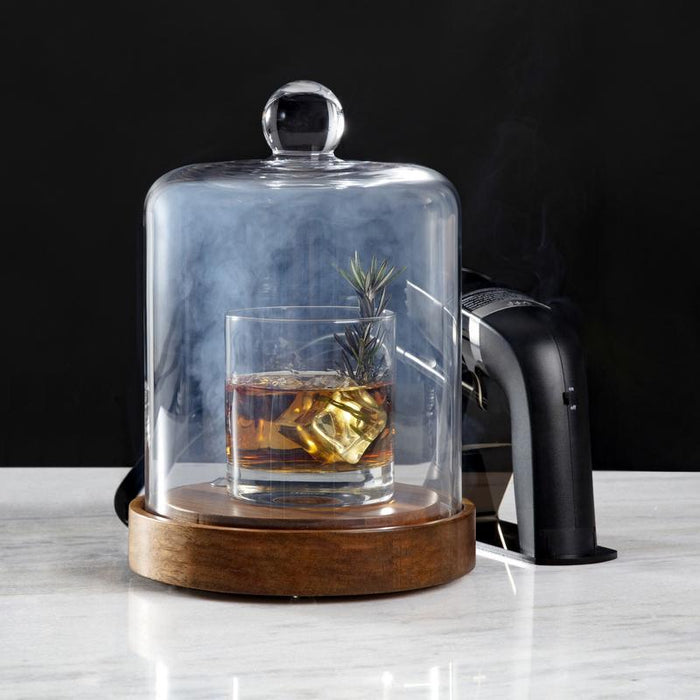 Crafthouse By Fortessa® The Classic Collection Glass Smoke Cloche w/ Smoker & Chips