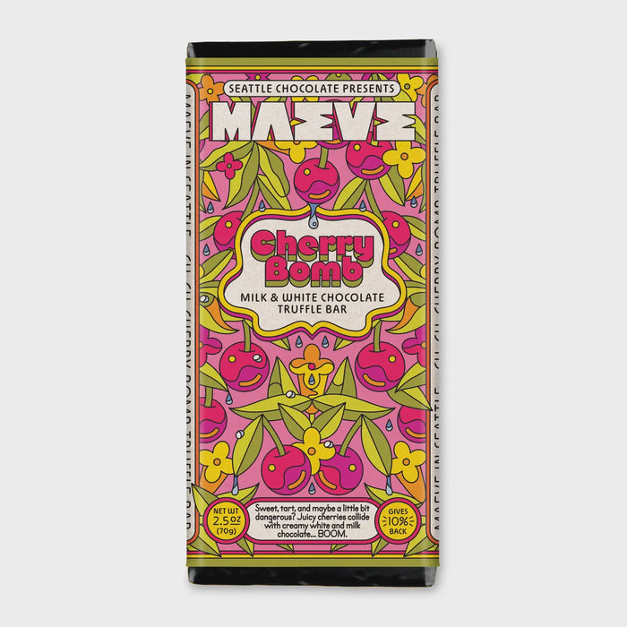 Cherry Bomb Truffle Bar