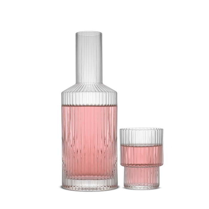 Bedside Carafe w/Glass