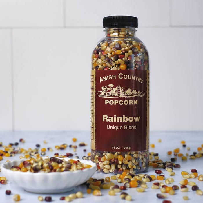 Bottle of Rainbow Popcorn 14 oz