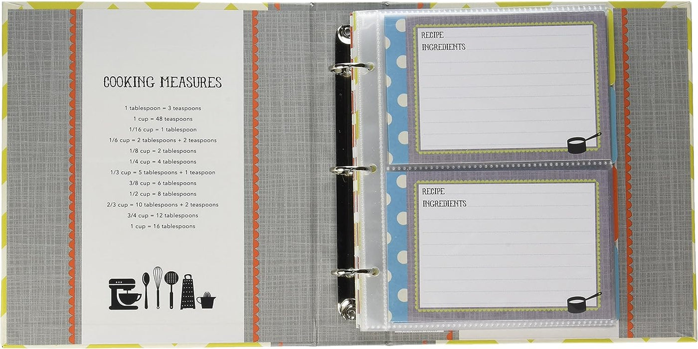 Recipe Card Binders