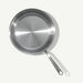 Made In Stainless Clad Frying Pan 12 inch angle