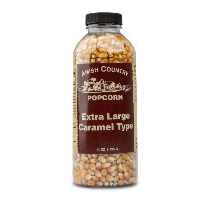 Bottle of Extra Large Caramel Popcorn 14oz