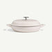 Made In Enameled Cast Iron 3.5 Qt Braiser in Linen