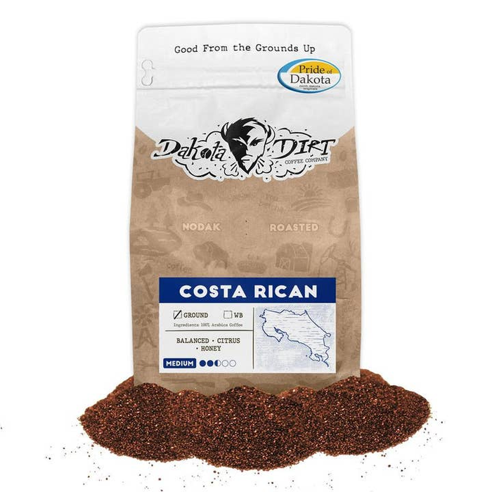 Medium Costa Rican Ground Coffee