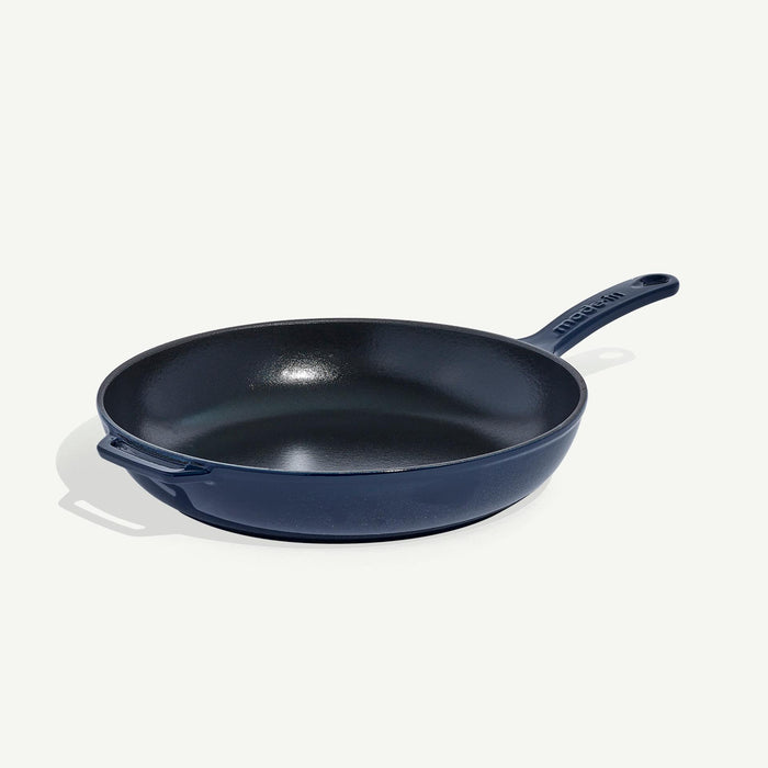 Made In Enameled Cast Iron Skillet in Harbour Blue