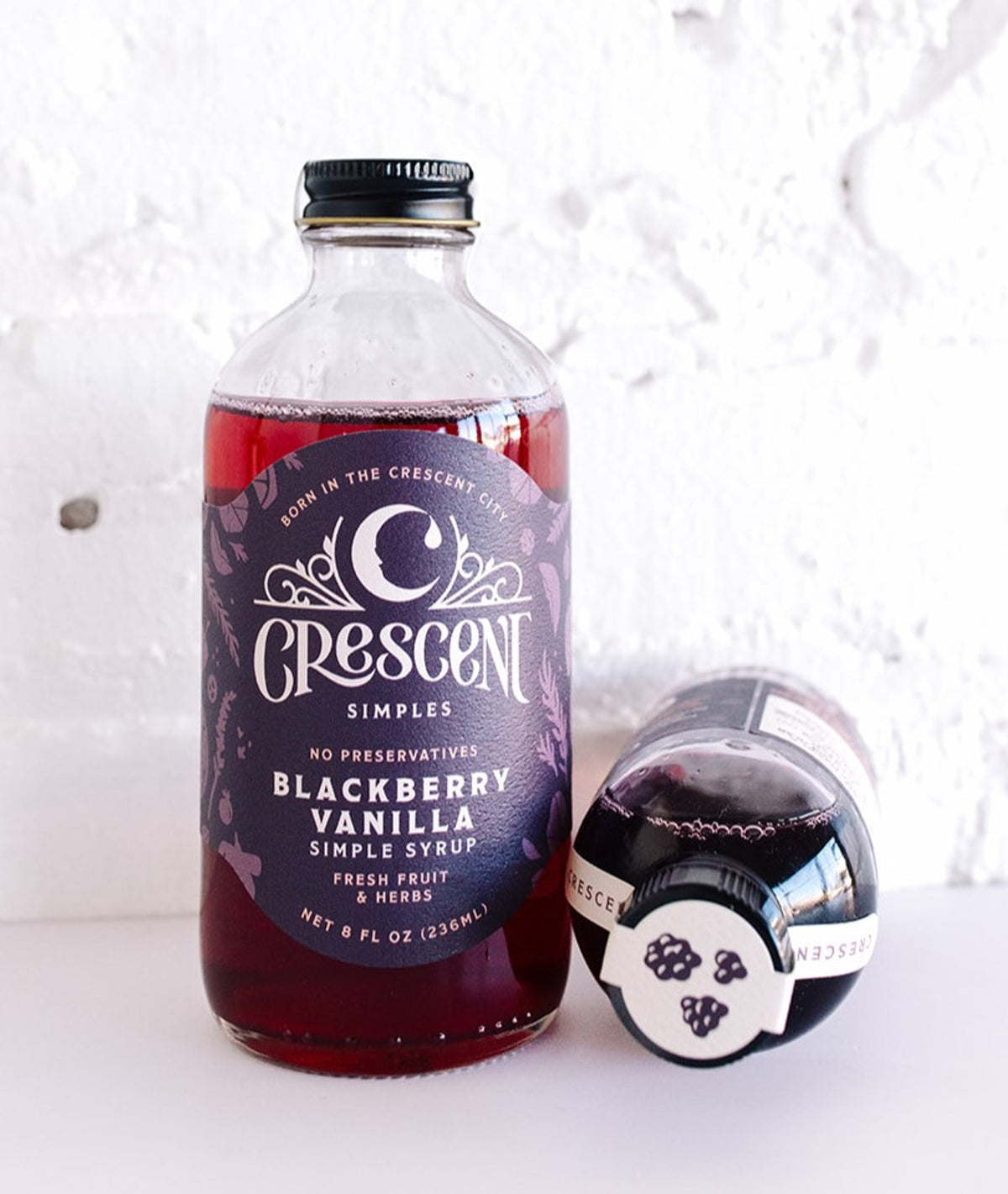 Crescent Simples Syrups — berry + basil