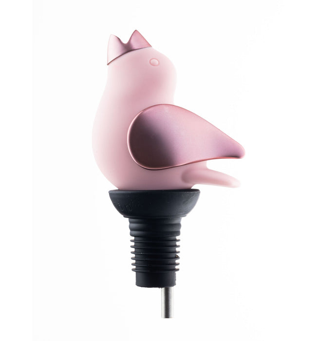 ChirpyTop Wine Pourer in Pink/Rose