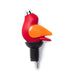 ChirpyTop Wine Pourer in Red/Orange