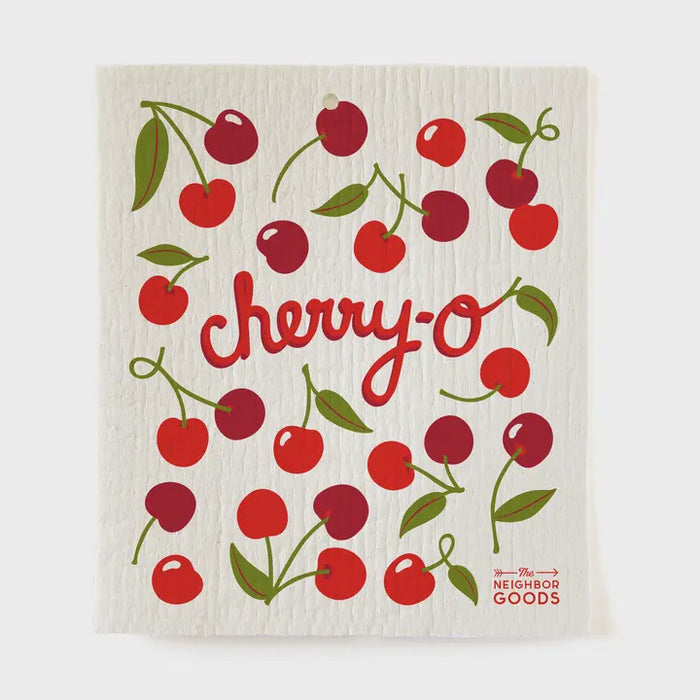 Cherry Sponge Cloth